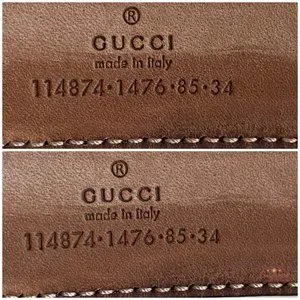 Authentic Gucci Purple Microguccissima Patent Leather Interlocking G Belt 85/34 Gucci Purple Patent Leather Interlocking G Buckle Belt Size  main image 2